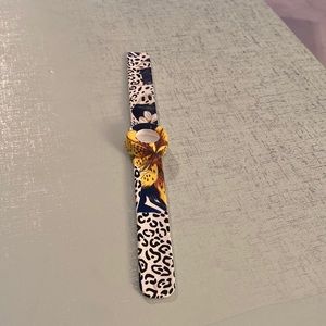 Bill’s silicone slap watch band.